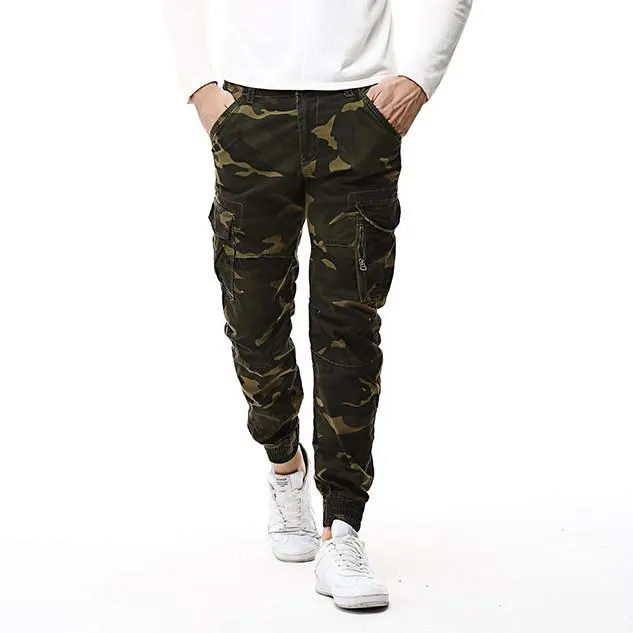 West Louis™ Streetwear Camouflage Jogger Trousers