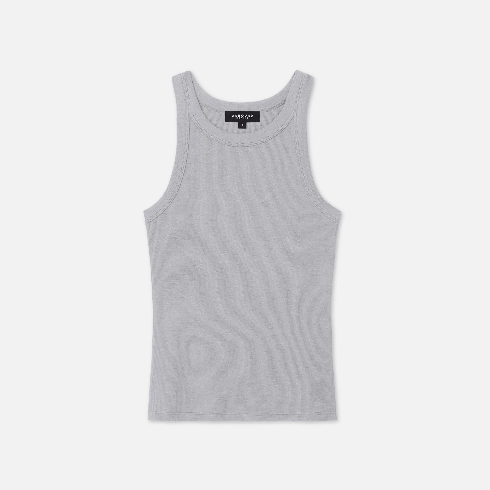Women's Merino Ribbed Racer Tank