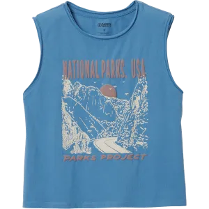 Women's National Parks Puff Print Tank