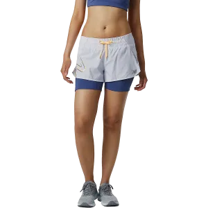 Women's Printed Impact 2-in-1 Short