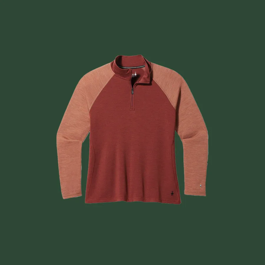 Women's Smartwool Classic Thermal Merino Base Layer 1/4 Zip Plus
