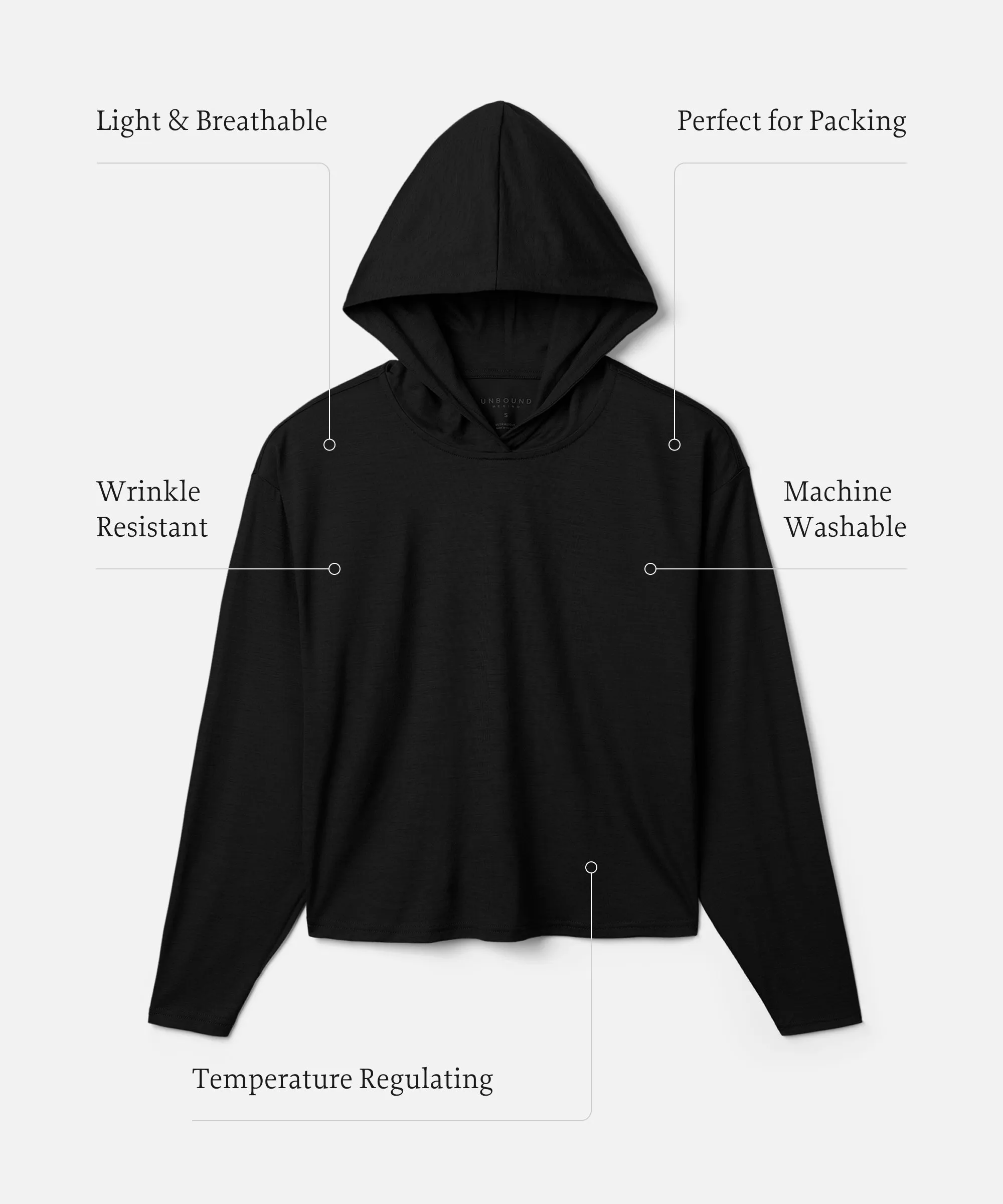 Women's Ultralight Merino Hoodie