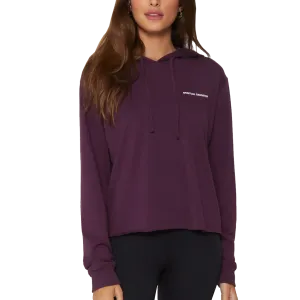 Women's Vintage Terry Crop Hoodie