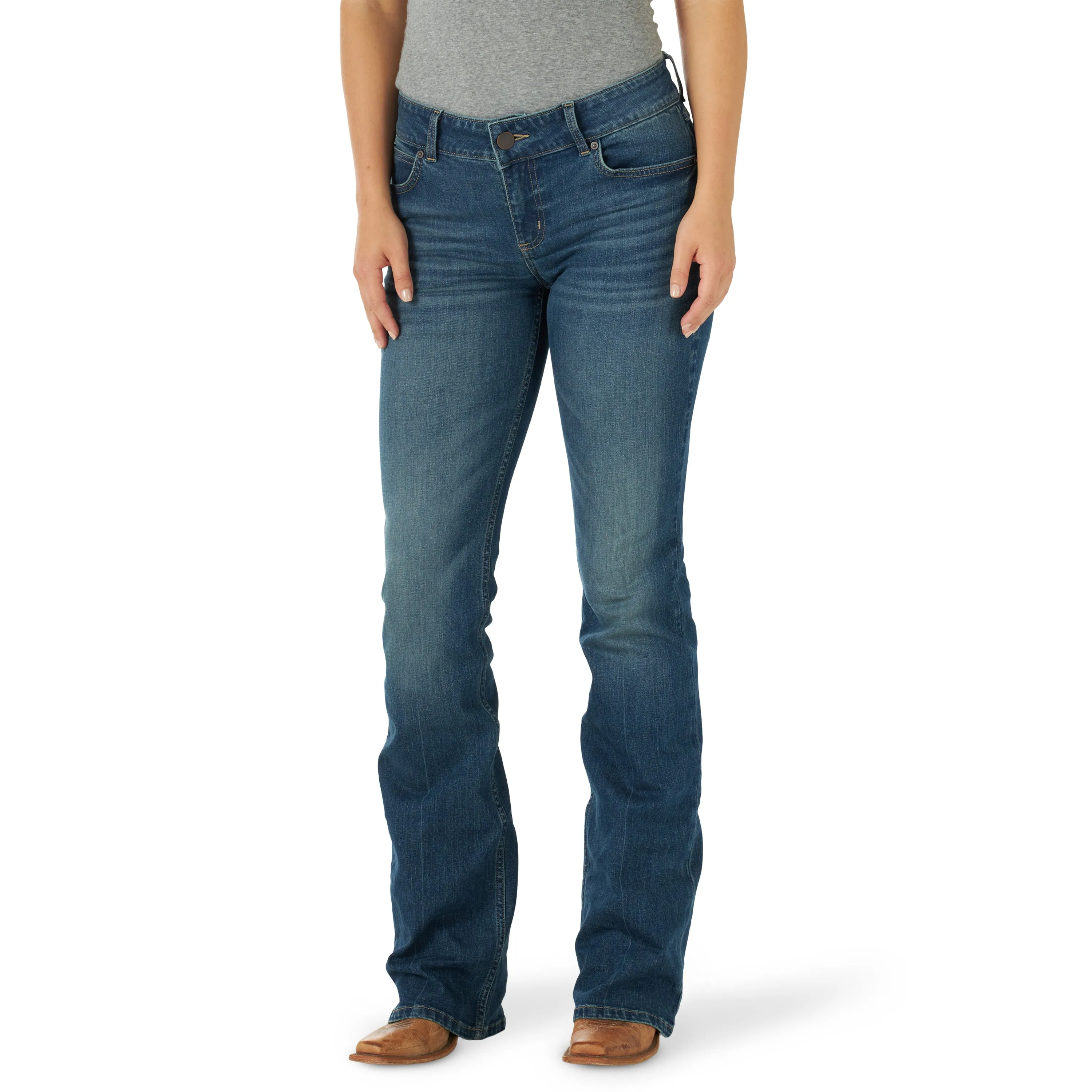 Women's Wrangler Essential Bootcut Jean #112317173-C